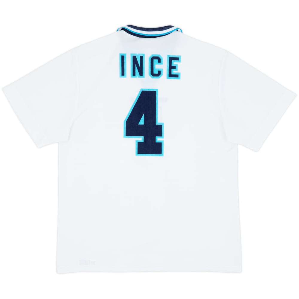 1995-97 England Home Shirt Ince #4 - 7/10 - (L)