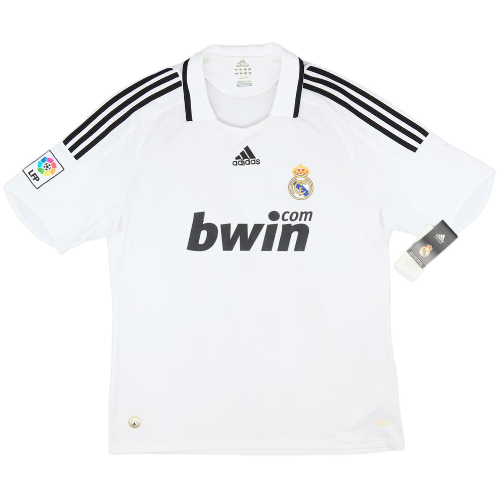 2008-09 Real Madrid Home Shirt (XL)