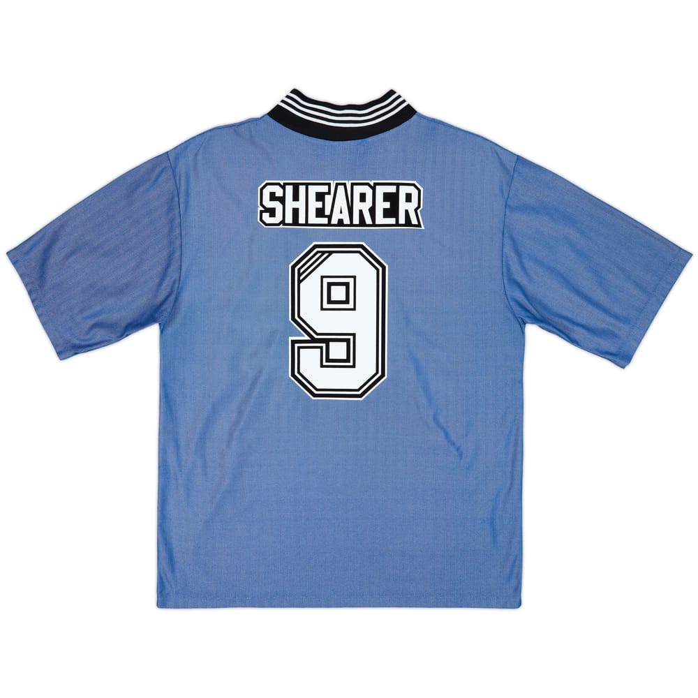 1996-97 Newcastle Away Shirt Shearer #9 - 8/10 - (L)