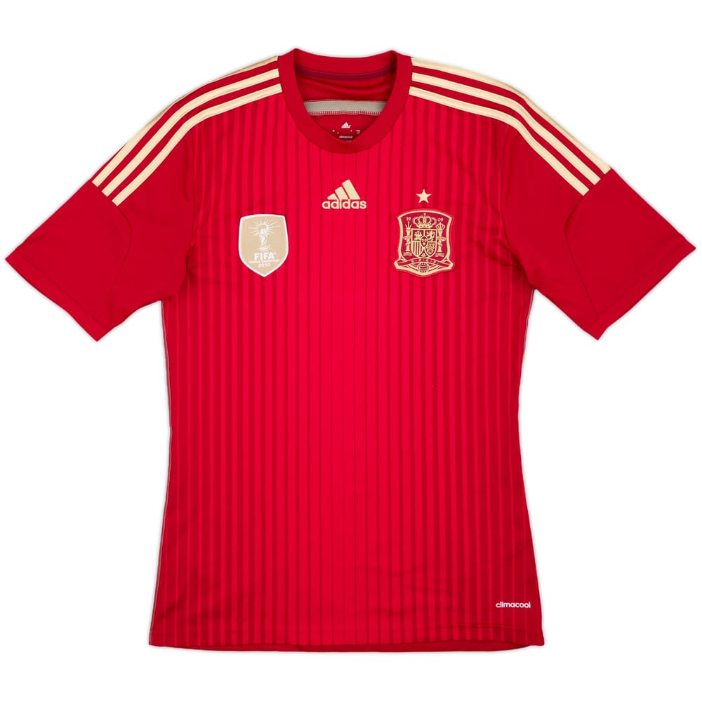 2013-15 Spain Home Shirt - 6/10 - (S)