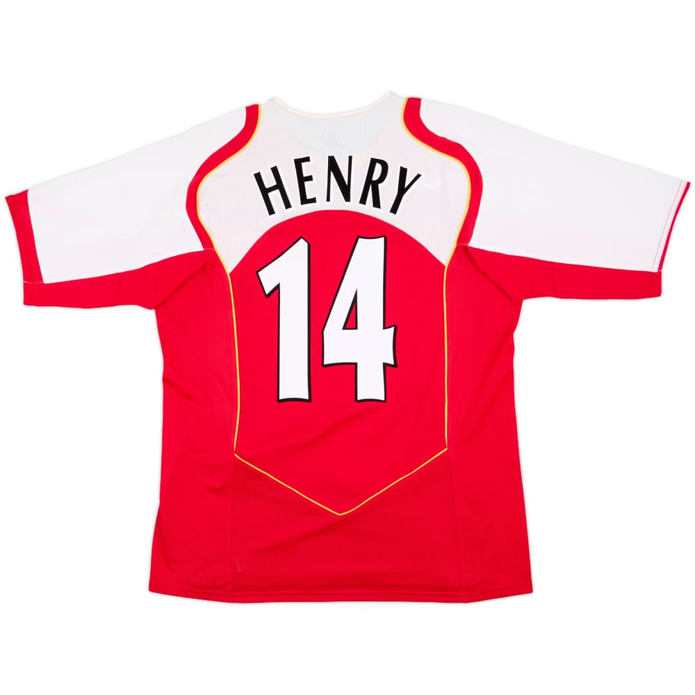 2004-05 Arsenal Home Shirt Henry #14 - 10/10 - (L)