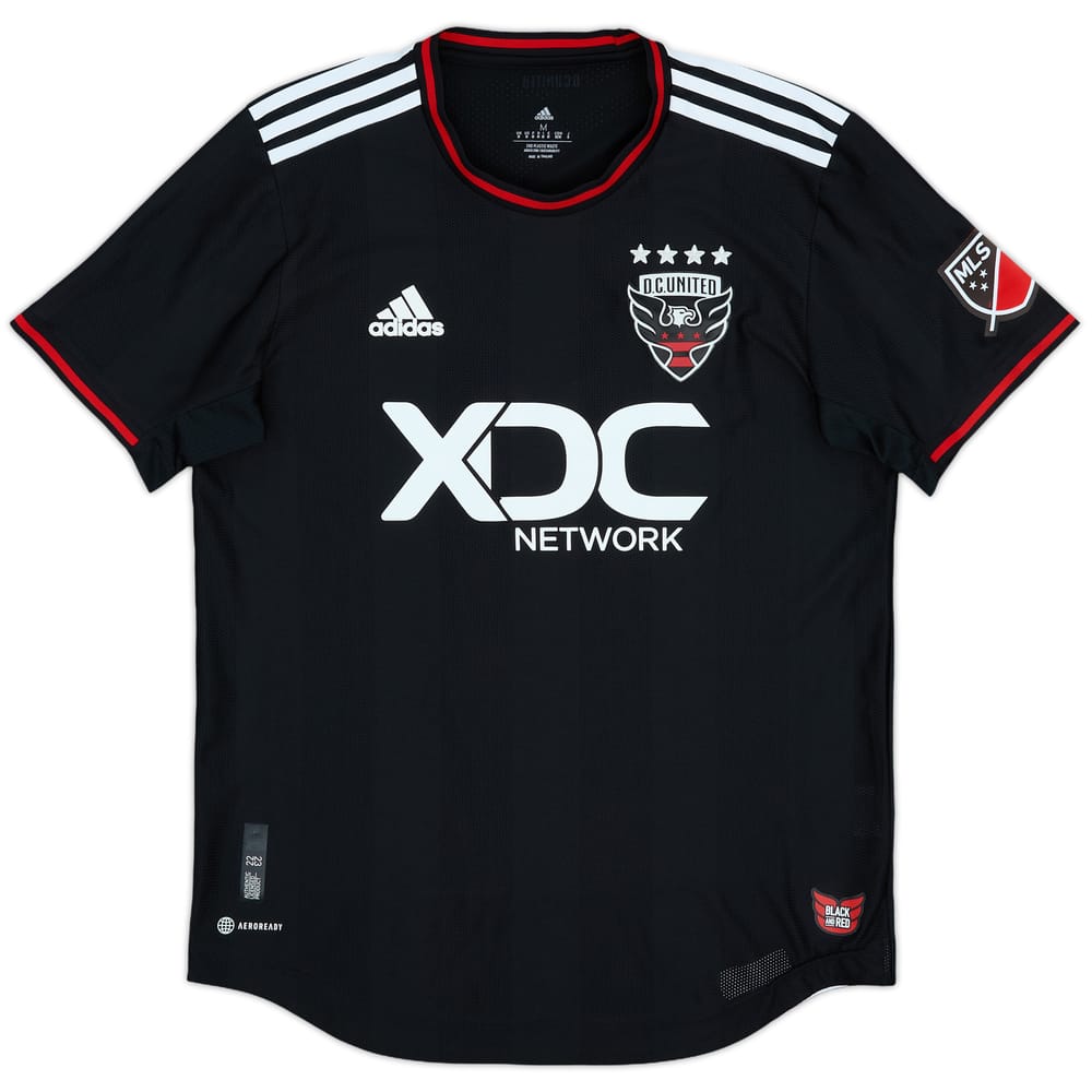 2022-23 DC United Authentic Home Shirt - 8/10 - (M)