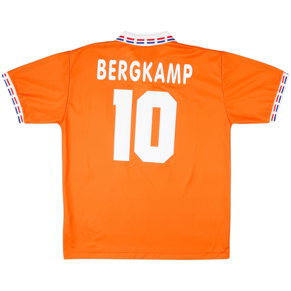 1996 Netherlands Home Shirt Bergkamp #10 - 9/10 - (XXL)