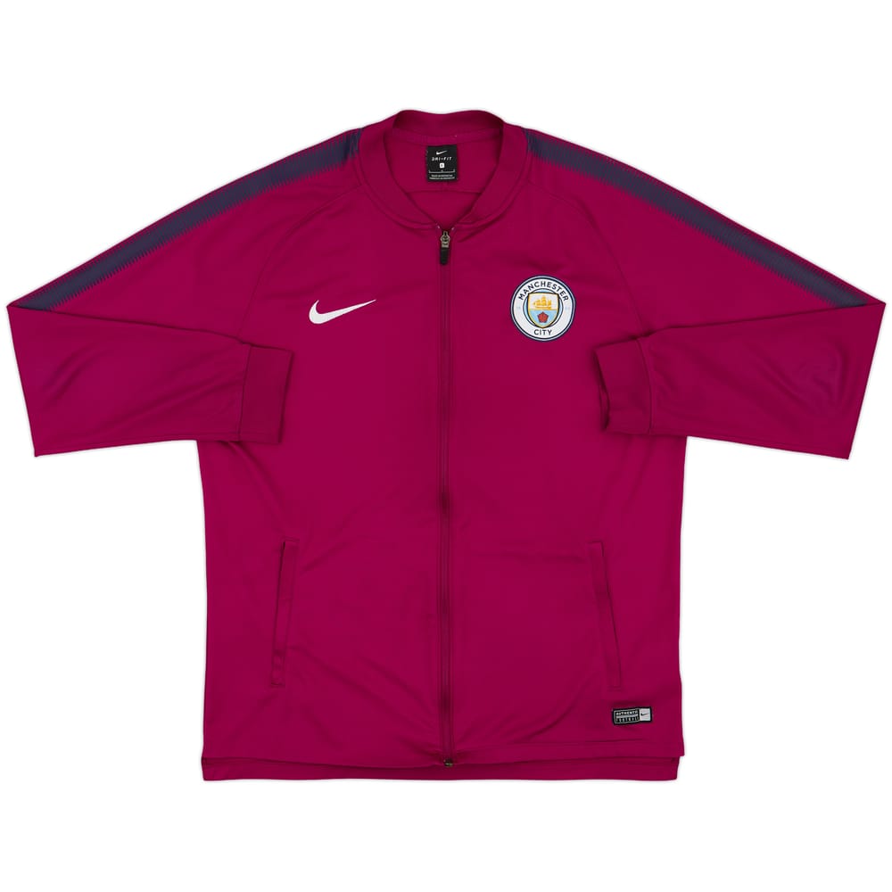 2017-18 Manchester City Nike Track Jacket - 8/10 - (L)