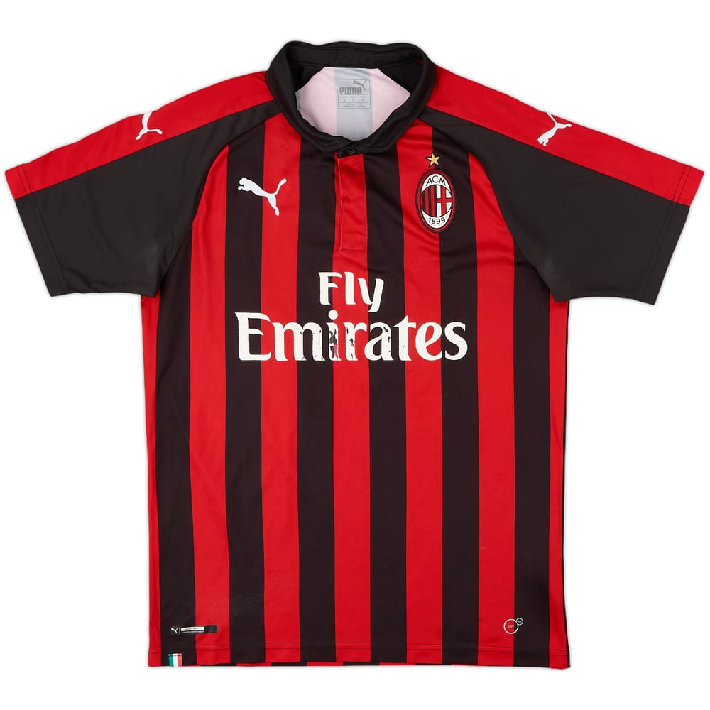2018-19 AC Milan Home Shirt - 5/10 - (M)