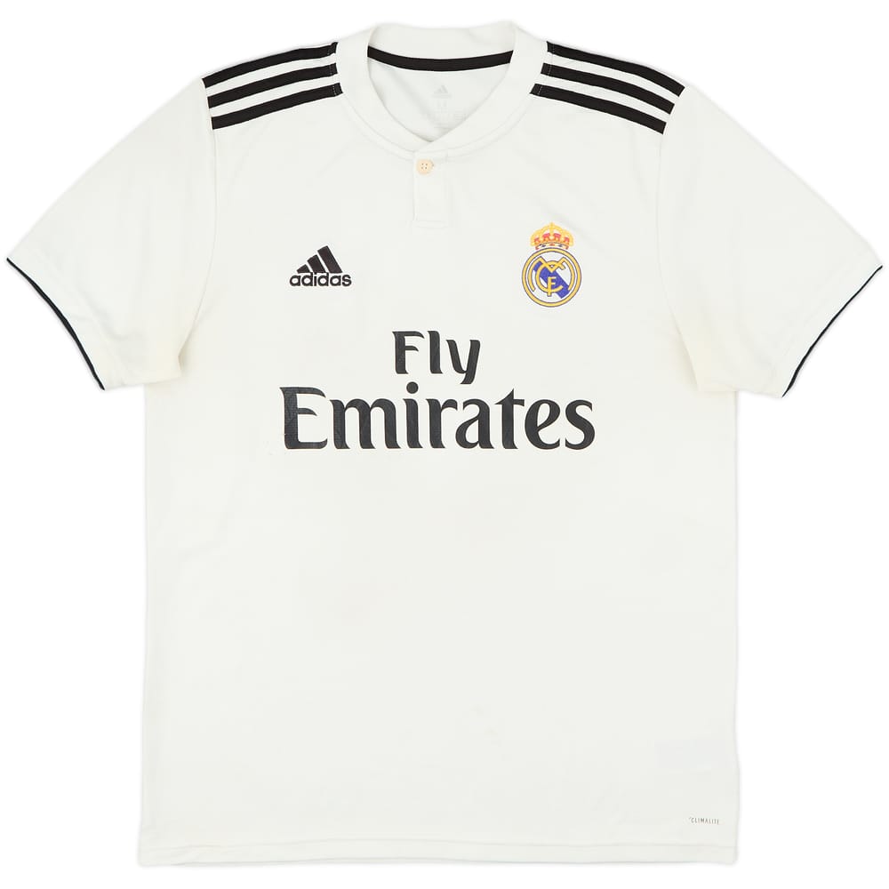 2018-19 Real Madrid Home Shirt - 5/10 - (M)