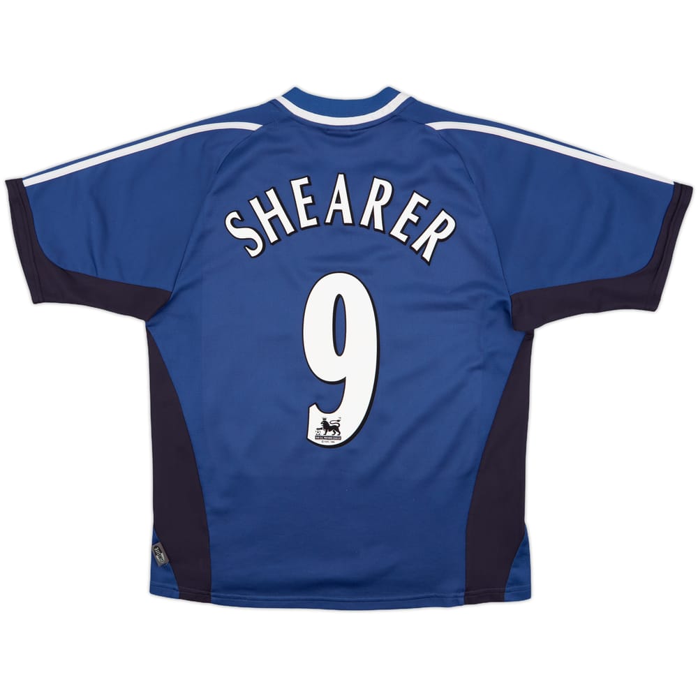 2001-02 Newcastle Away Shirt Shearer #9 - 6/10 - (M)