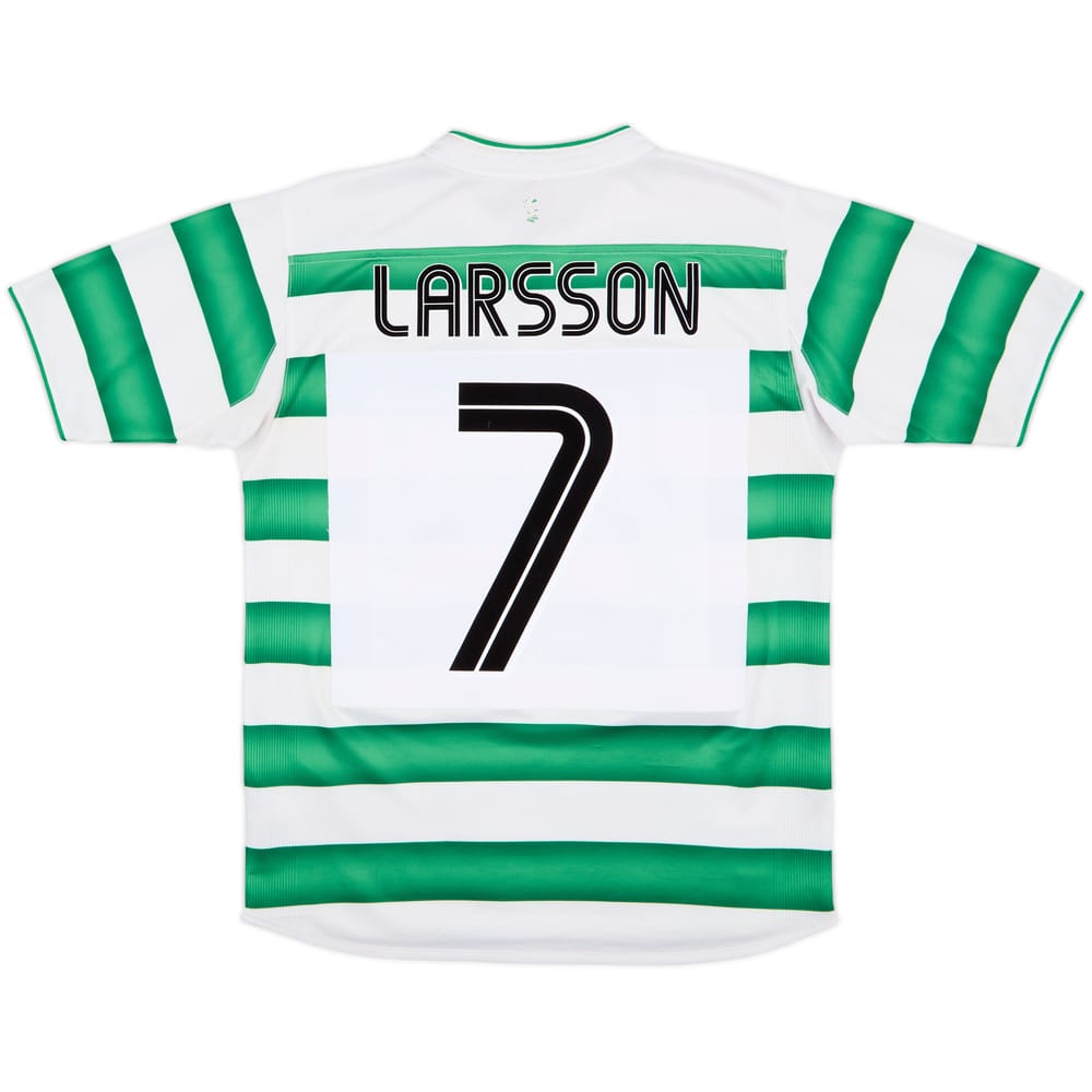 2003-04 Celtic Home Shirt Larsson #7 - 5/10 - (M)