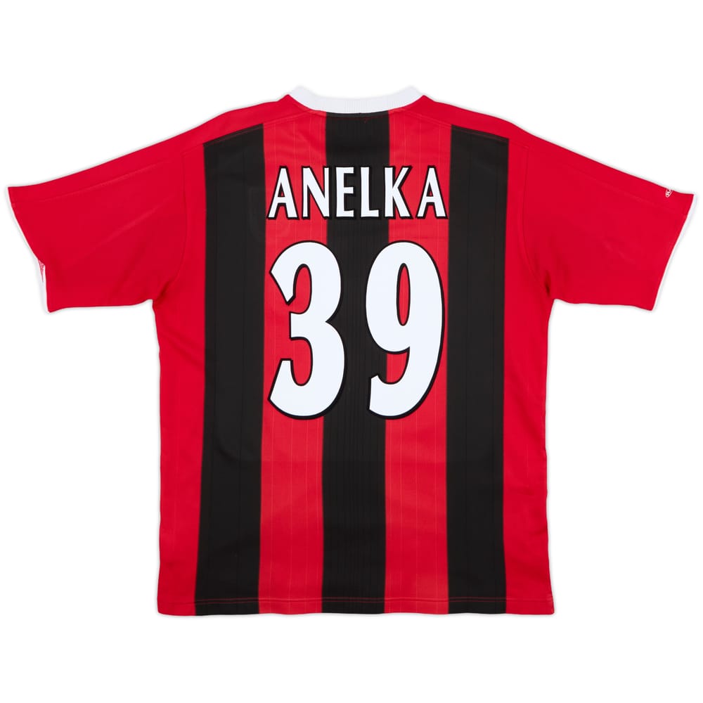2003-04 Manchester City Away Shirt Anelka #39 - 6/10 - (L)