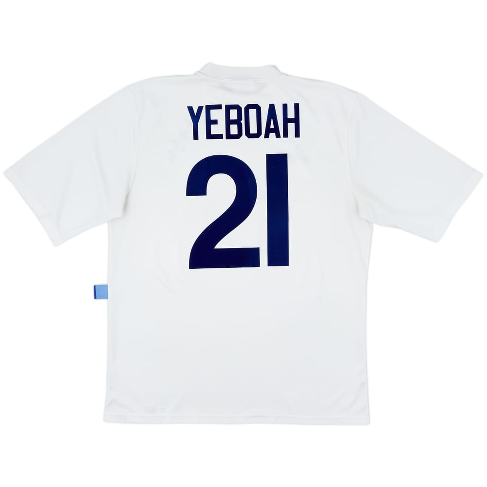 1995-96 Leeds United Home Shirt Yeboah #21 - 7/10 - (XL)