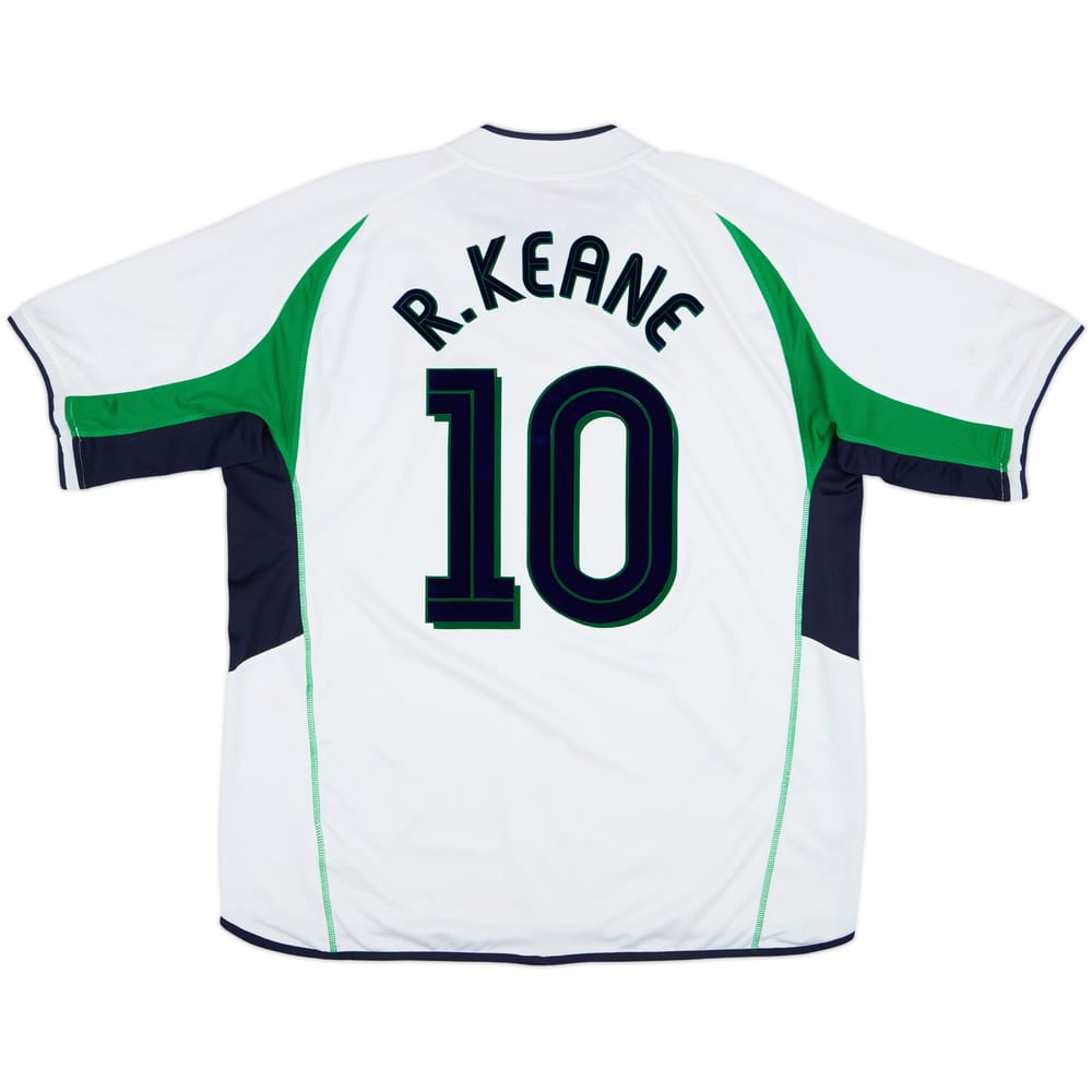 2002-03 Ireland Away Shirt R.Keane #10 - 6/10 - (XXL)