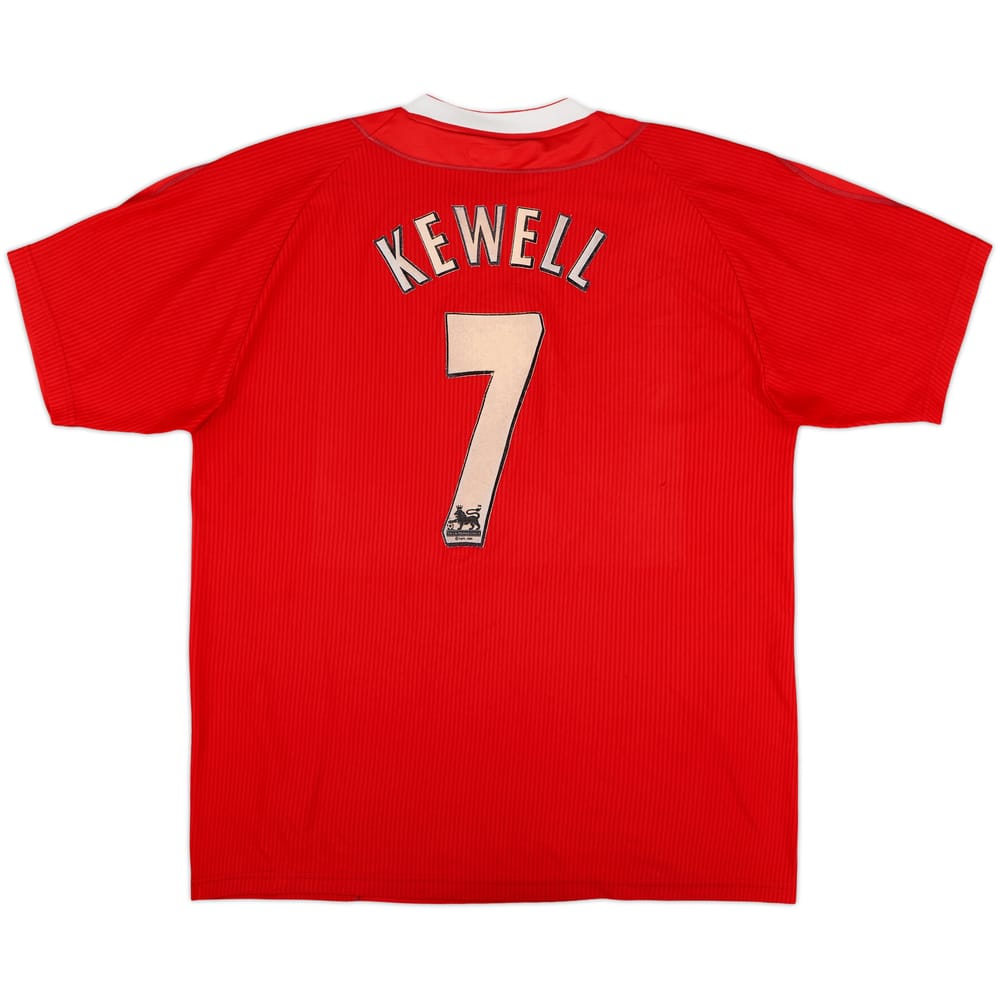 2002-04 Liverpool Home Shirt Kewell #7 - 5/10 - (L)