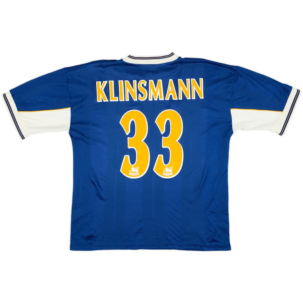 1997-98 Tottenham Away Shirt Klinsmann #33 - 8/10 - (XL)