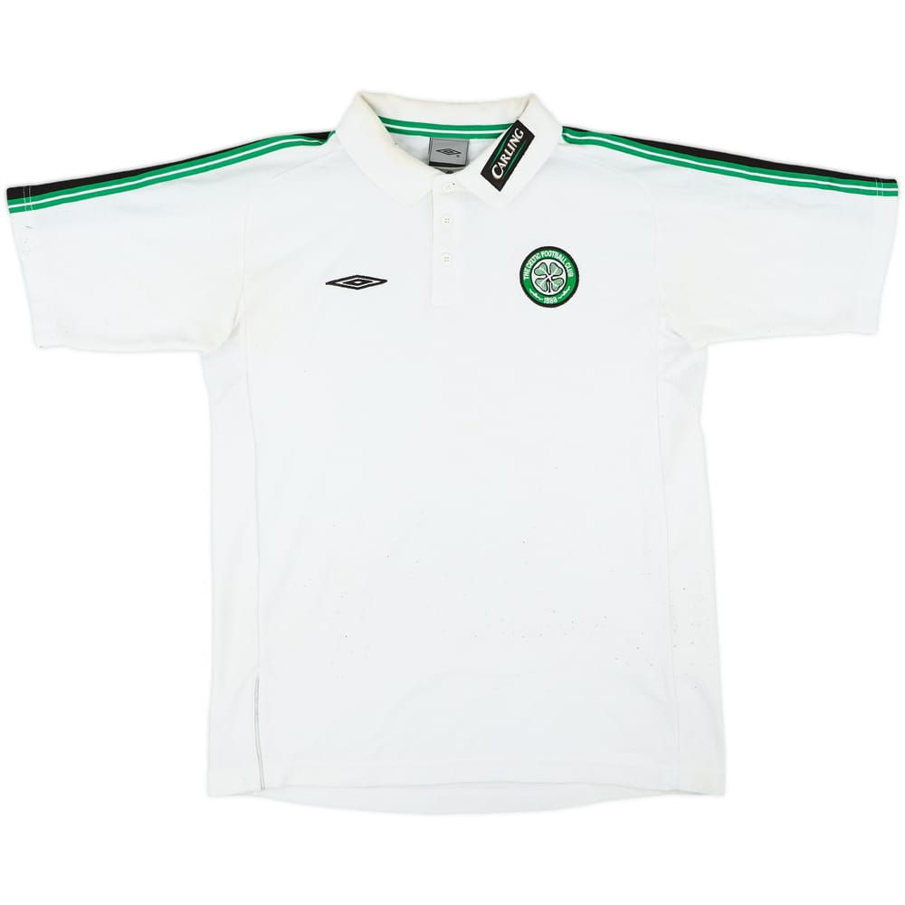 2001-02 Celtic Umbro Polo Shirt - 7/10 - (M)