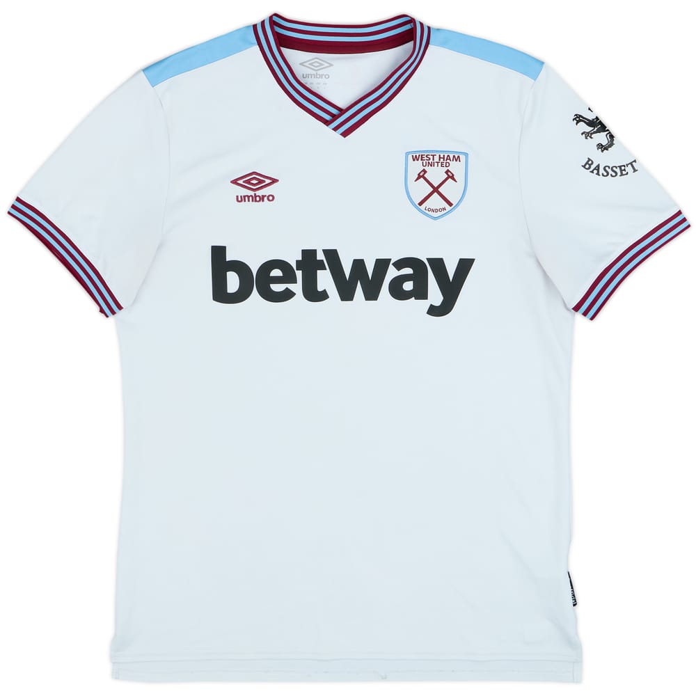 2019-20 West Ham Away Shirt - 5/10 - (L)