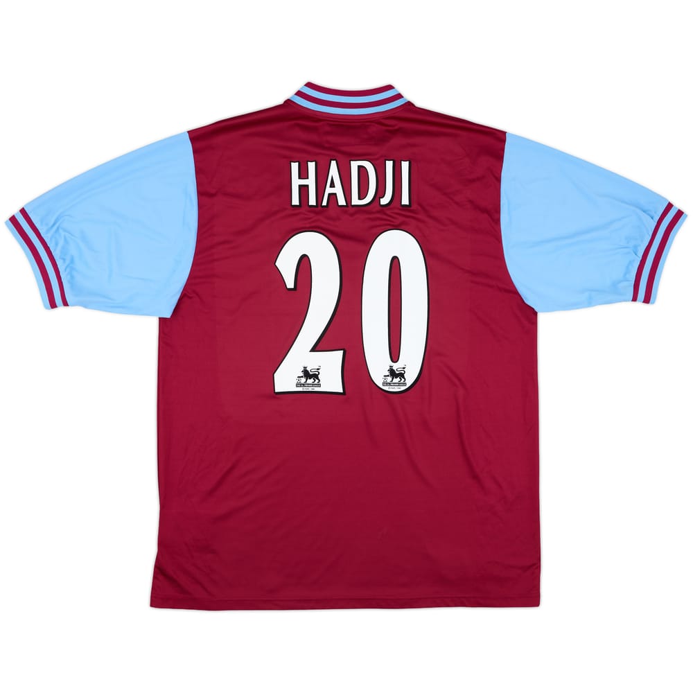 2002-03 Aston Villa Home Shirt Hadji #20 - 8/10 - (L)