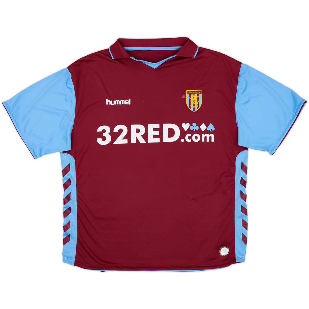 2006-07 Aston Villa Home Shirt Angel #9 - 6/10 - (XL)