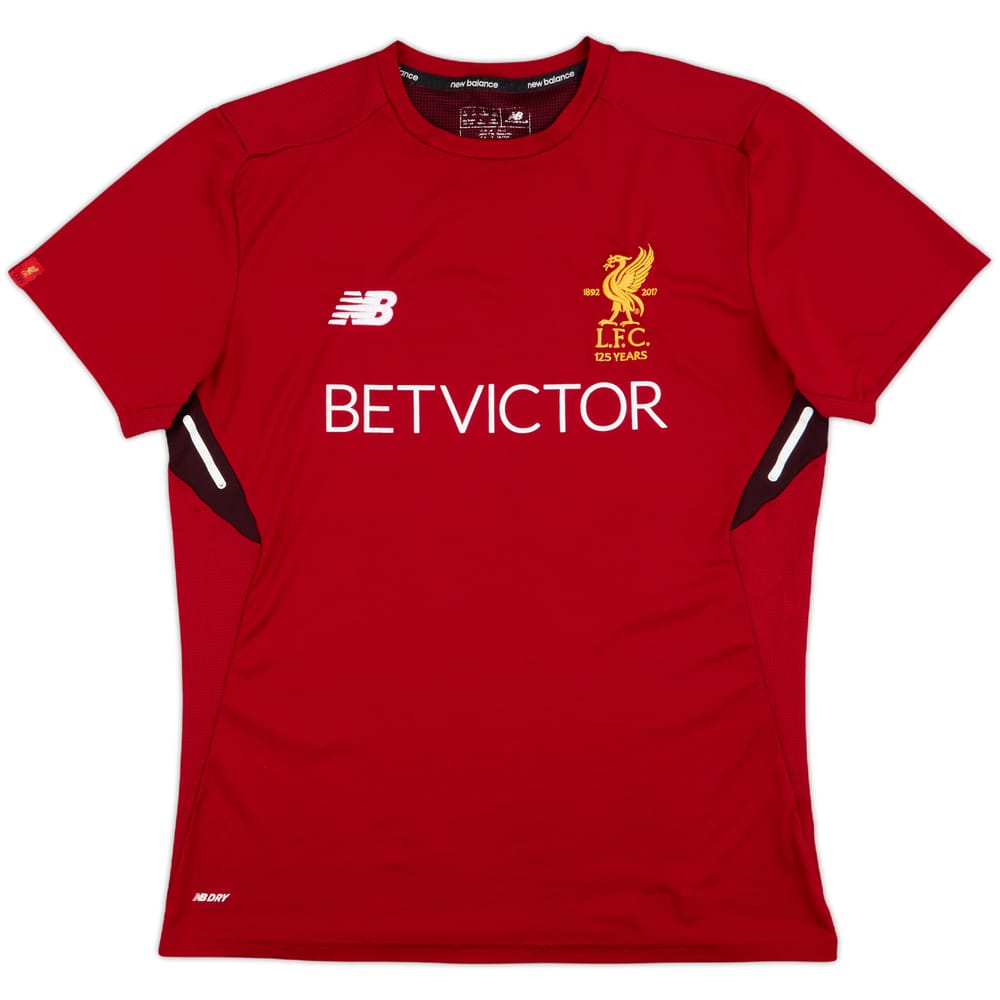 2017-18 Liverpool New Balance Training Shirt - 8/10 - (L)