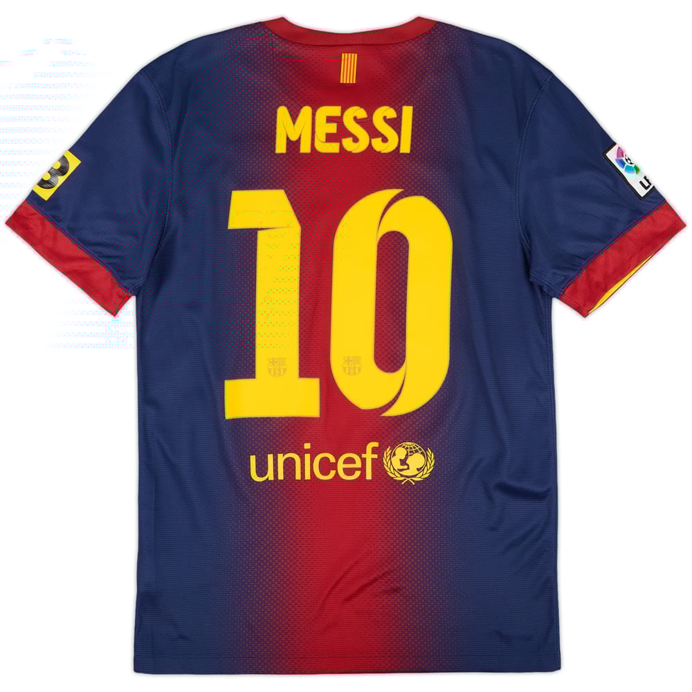 2012-13 Barcelona Home Shirt Messi #10 - 8/10 - (S)