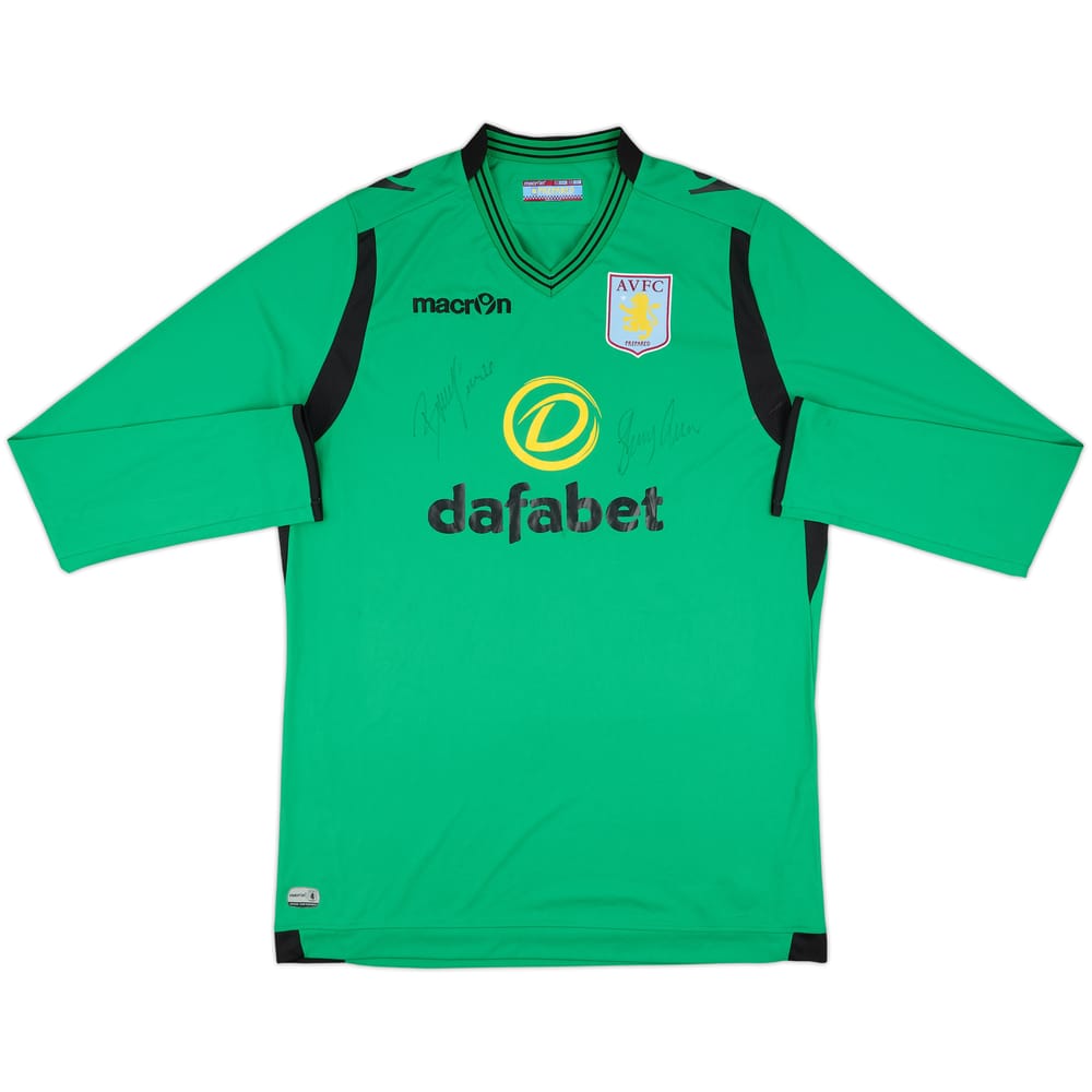 2014-15 Aston Villa GK Shirt - 7/10 - (XL)