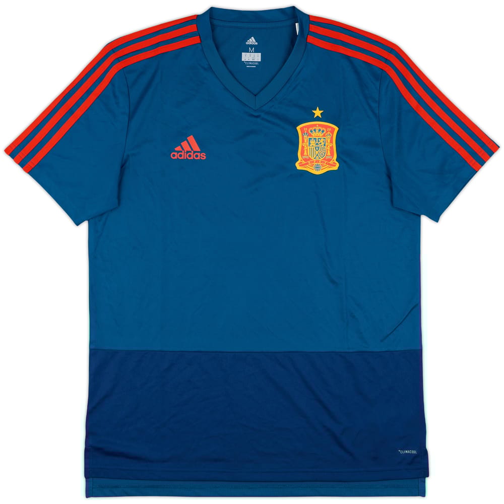 2018-19 Spain adidas Training Shirt - 10/10 - (M)