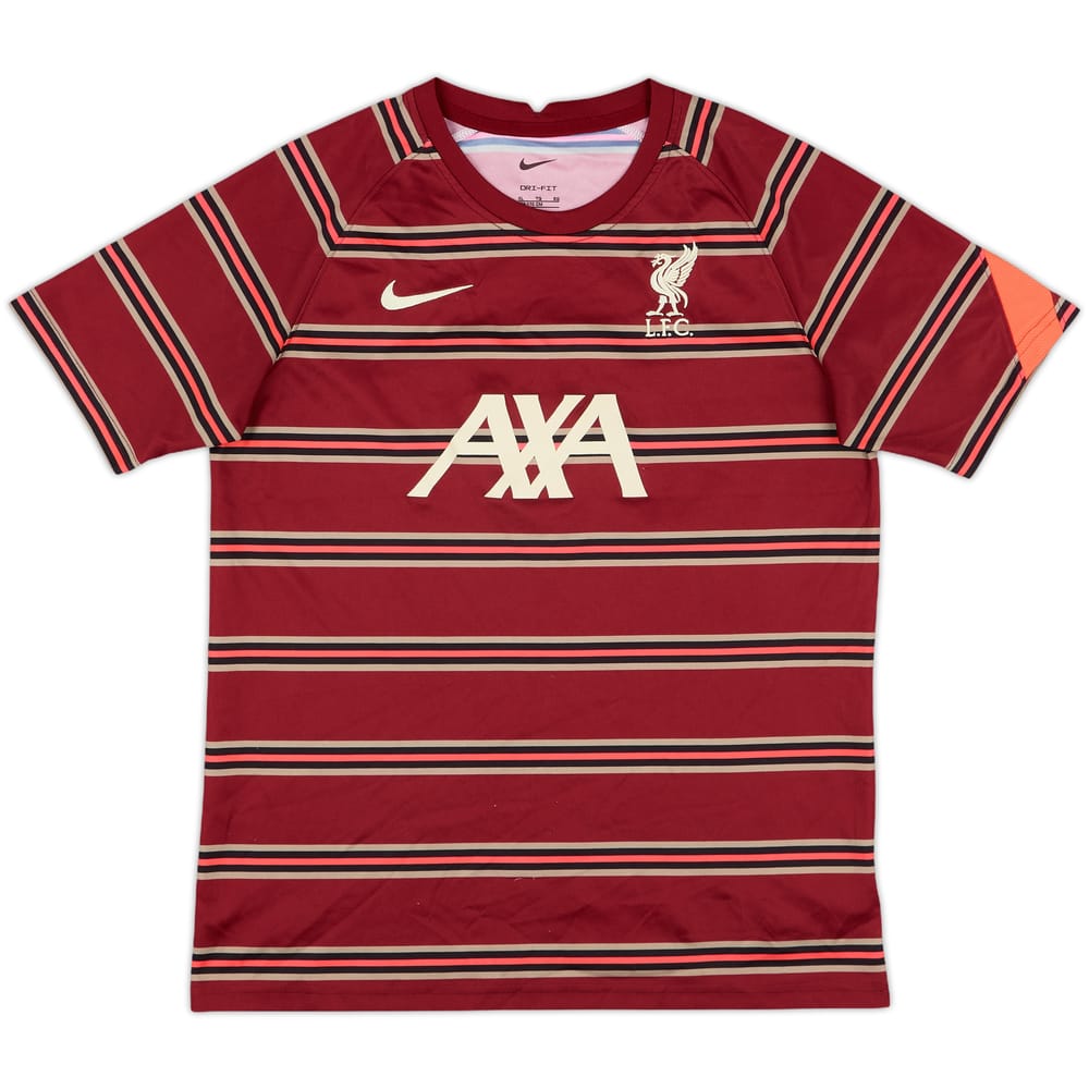 2021-22 Liverpool Nike Training Shirt - 8/10 - (XL.Boys)