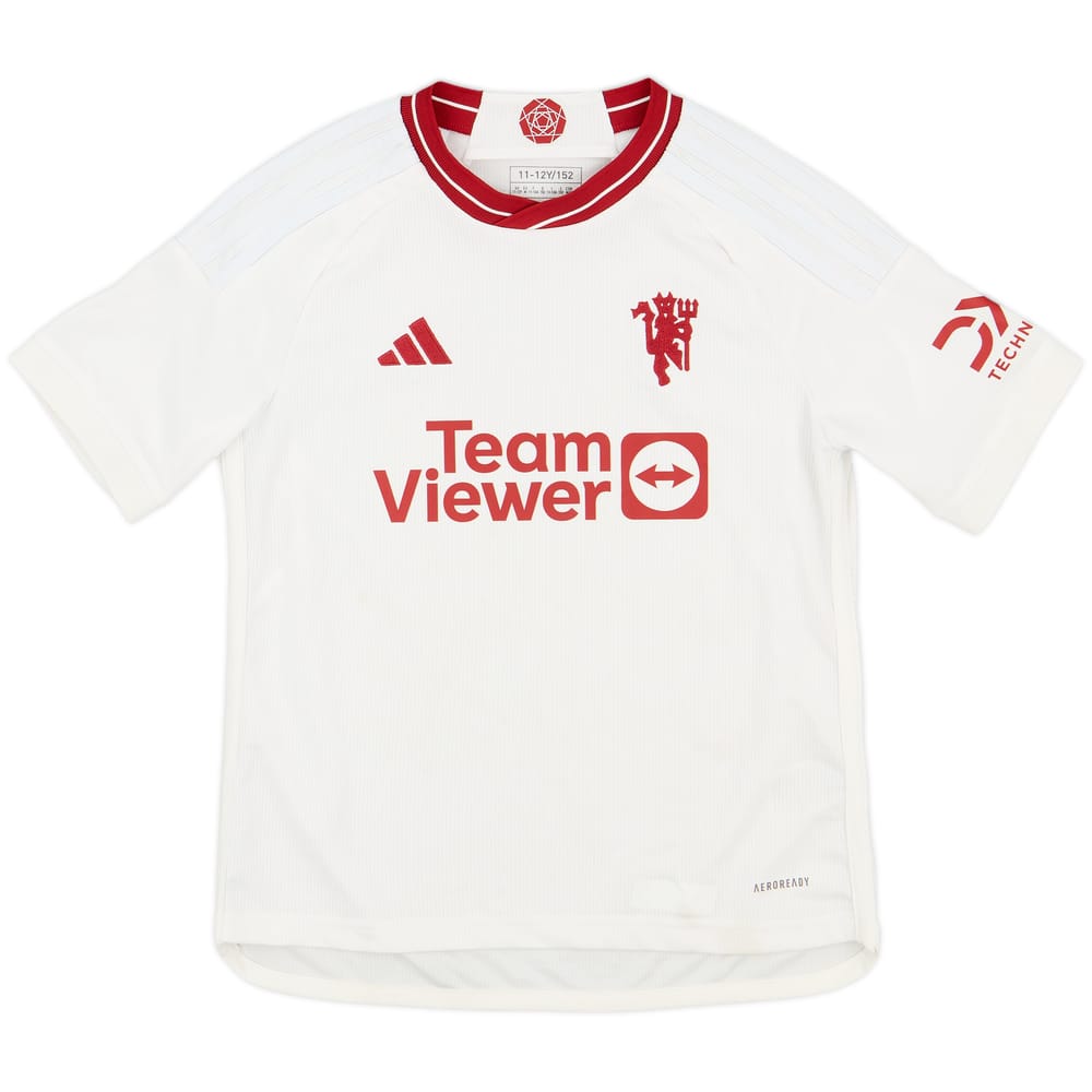 2023-24 Manchester United Third Shirt - 8/10 - (M.Boys)