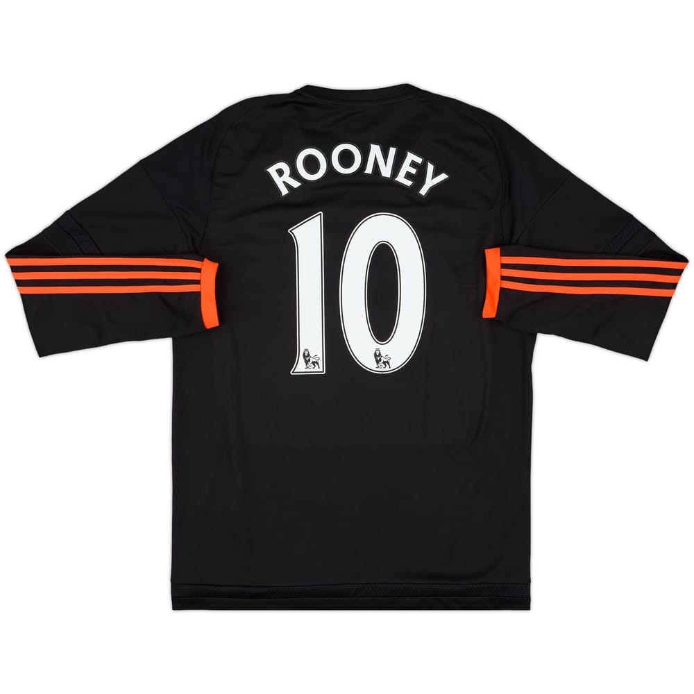 2015-16 Manchester United Third L/S Shirt Rooney #10 - 10/10 - (L)