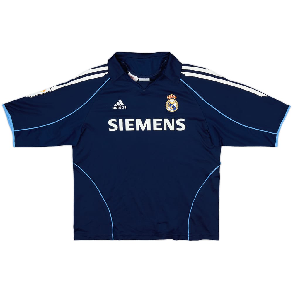 2005-06 Real Madrid Away Shirt - 7/10 - (M.Boys)