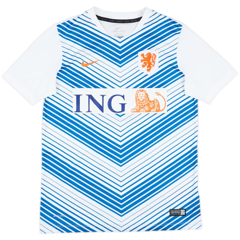 2014-15 Netherlands Nike Training Shirt - 6/10 - (L.Boys)