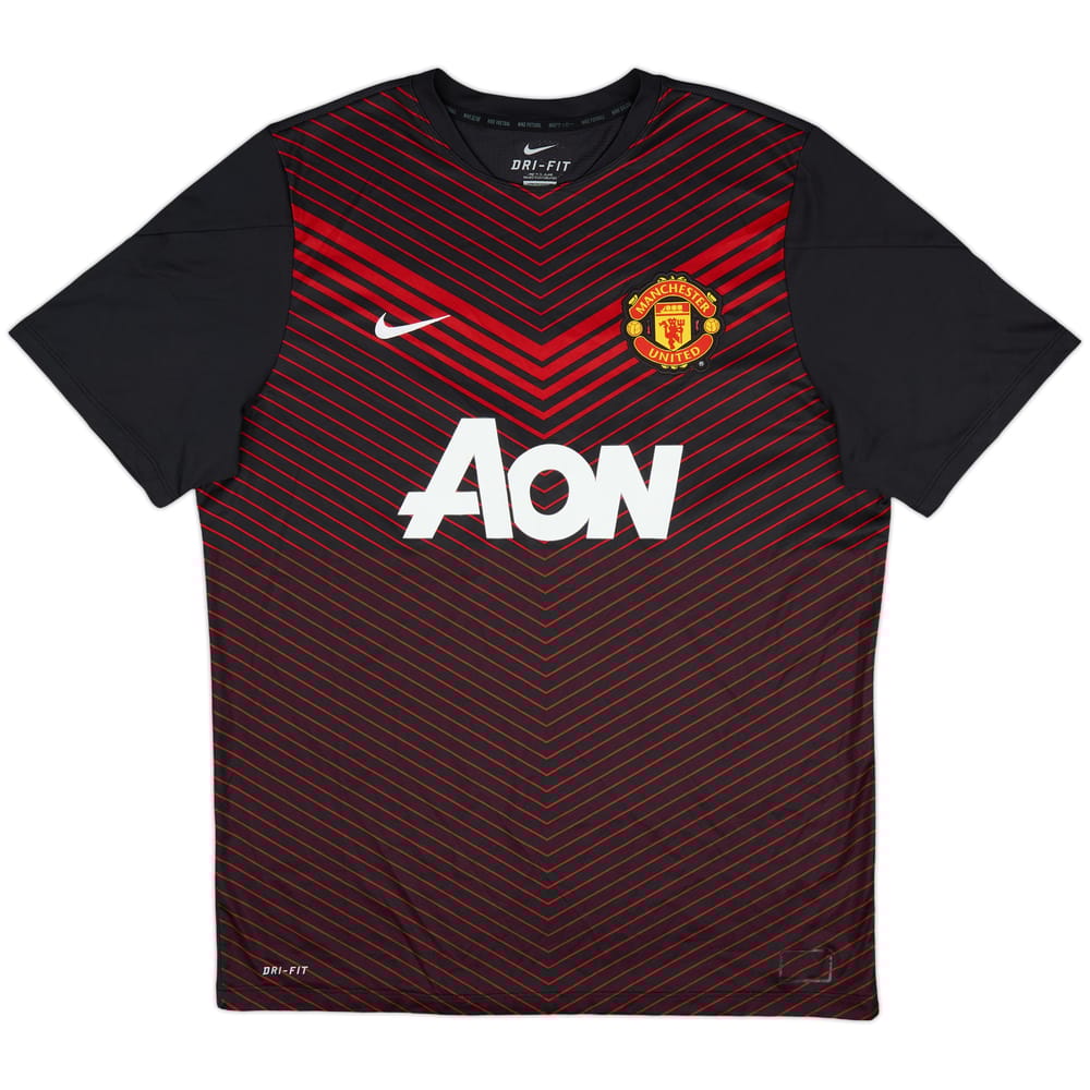 2014-15 Manchester United Nike Training Shirt - 9/10 - (XL)