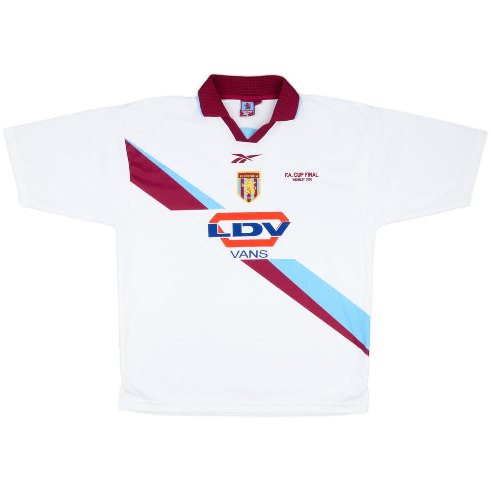 1999-00 Aston Villa 'FA Cup Final' Away Shirt - 9/10 - (L)