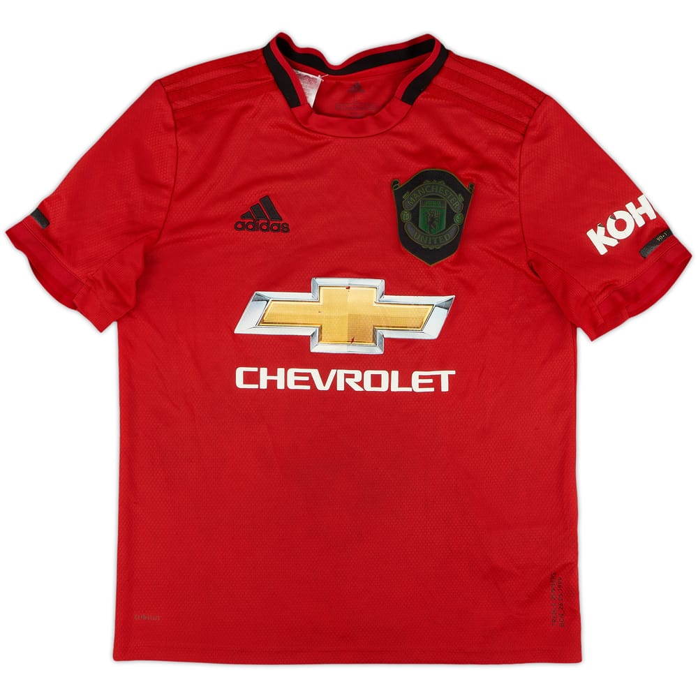2019-20 Manchester United Home Shirt - 5/10 - (L.Boys)