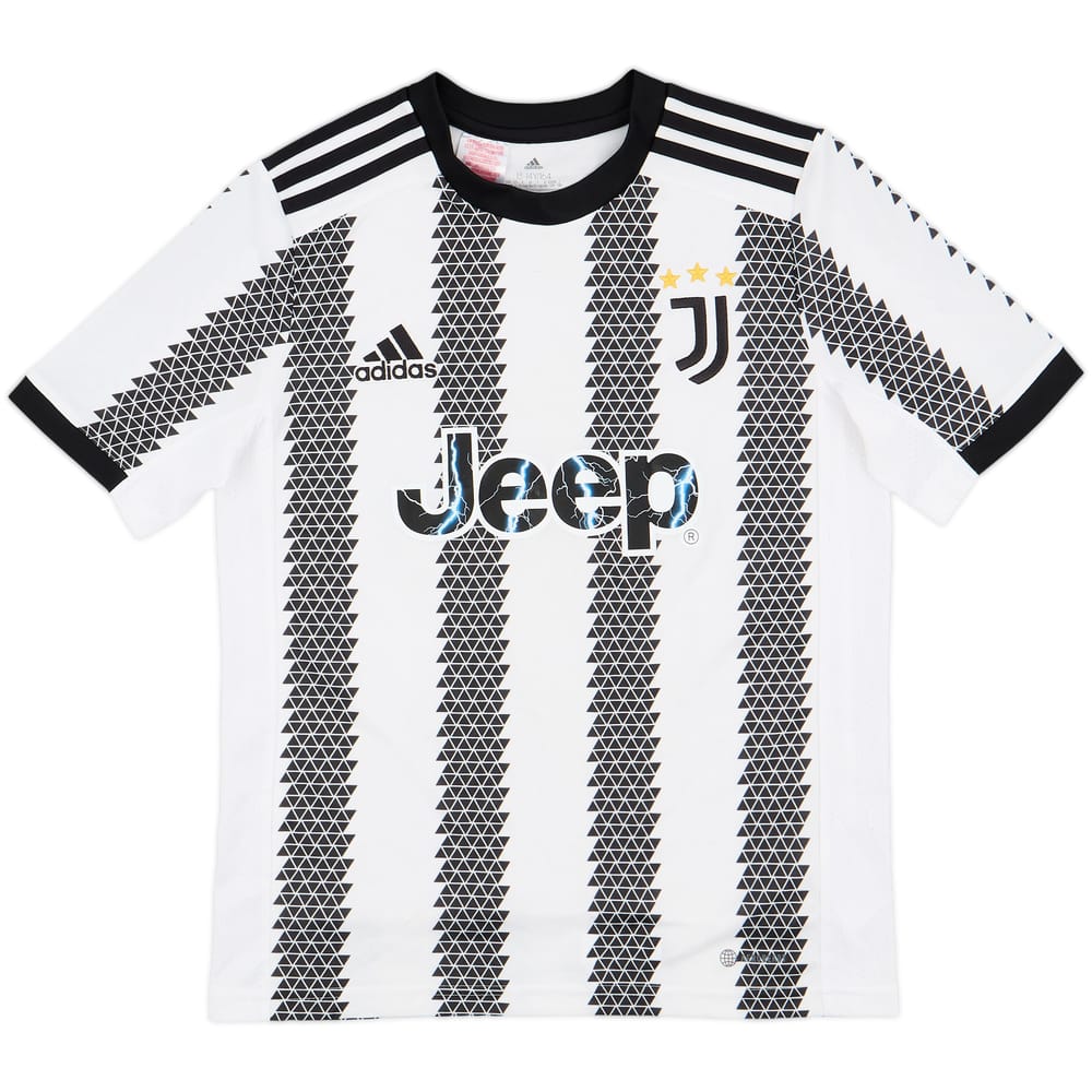 2022-23 Juventus Home Shirt - 9/10 - (L.Boys)