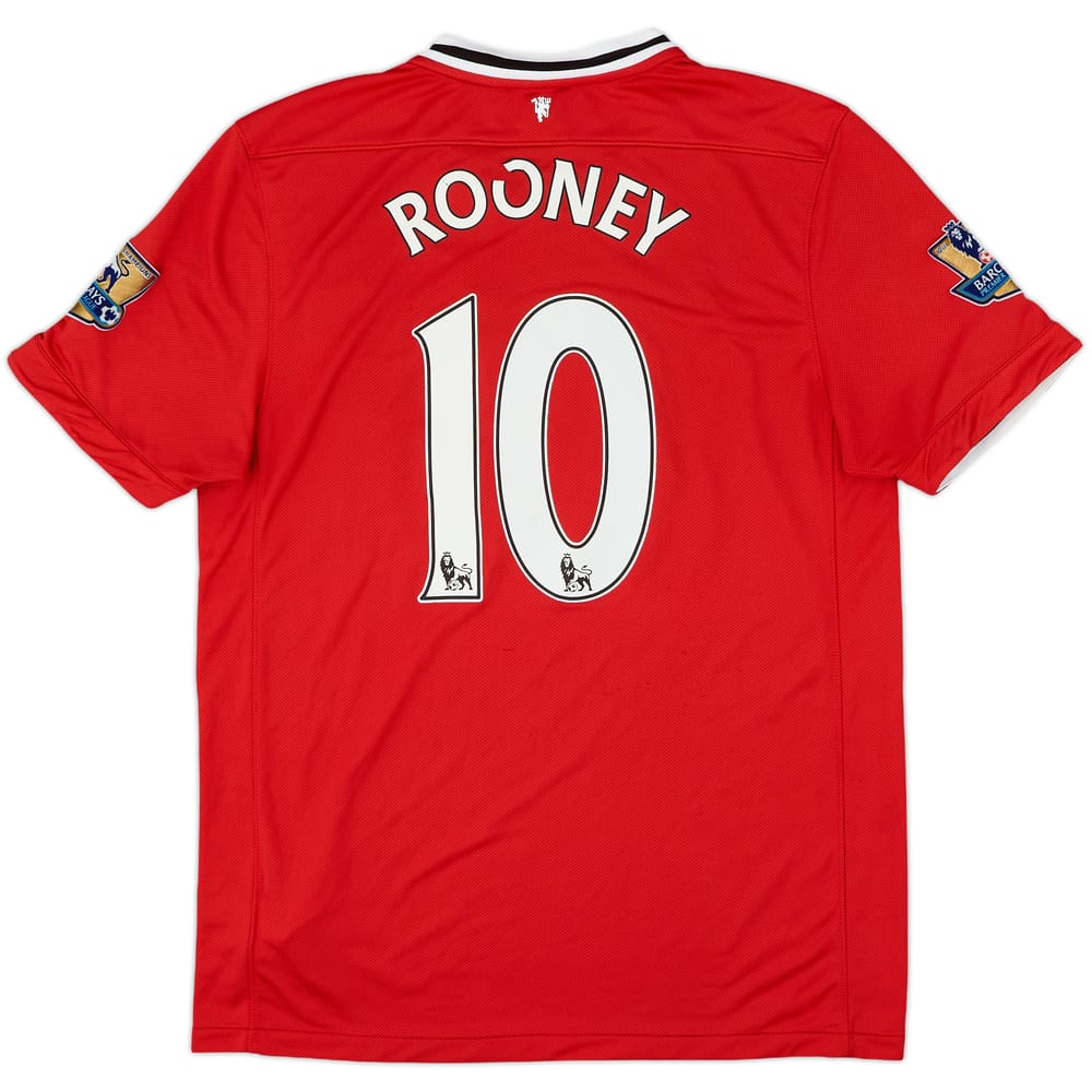 2011-12 Manchester United Home Shirt Rooney #10 - 5/10 - (L)