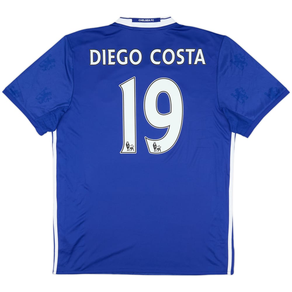 2016-17 Chelsea Home Shirt Diego Costa #19 - 9/10 - (L)