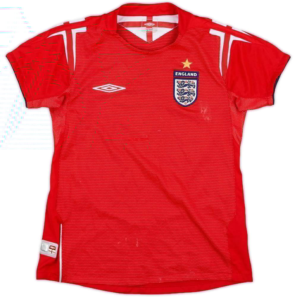 2004-06 England Away Shirt - 5/10 - (M.Boys)
