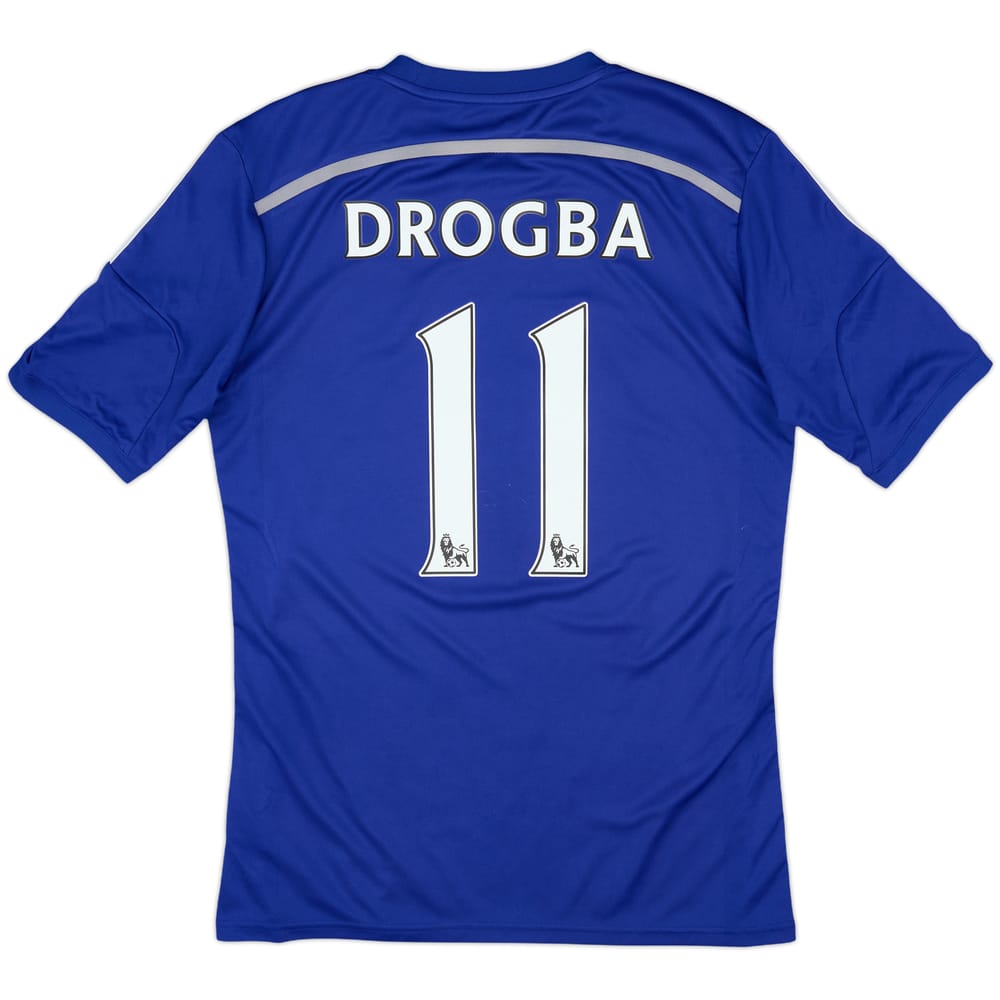 2014-15 Chelsea Home Shirt Drogba #11 - 5/10 - (M)