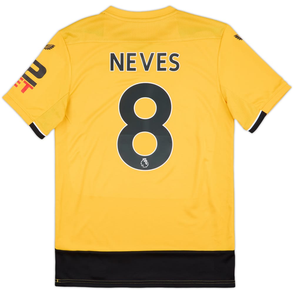 2022-23 Wolves Home Shirt Neves #8 - 9/10 - (S)
