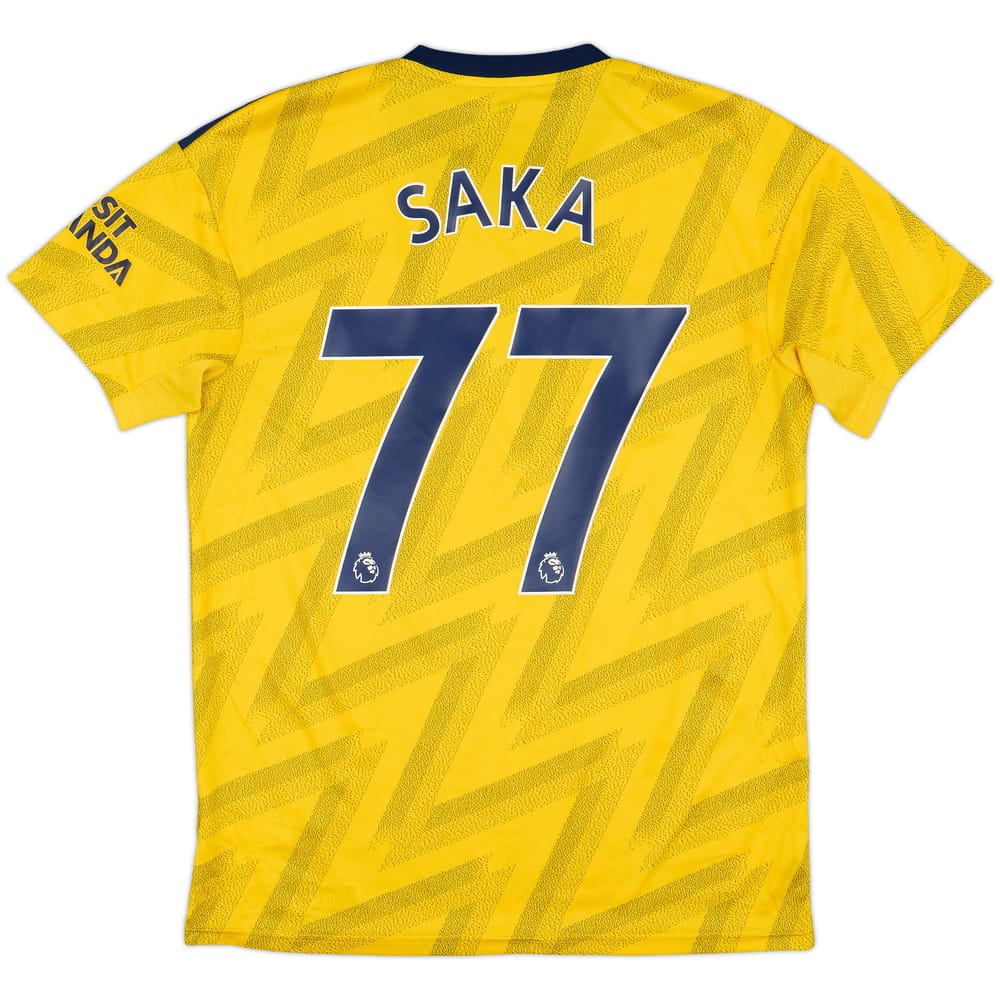 2019-20 Arsenal Away Shirt Saka #77 - 6/10 - (M)