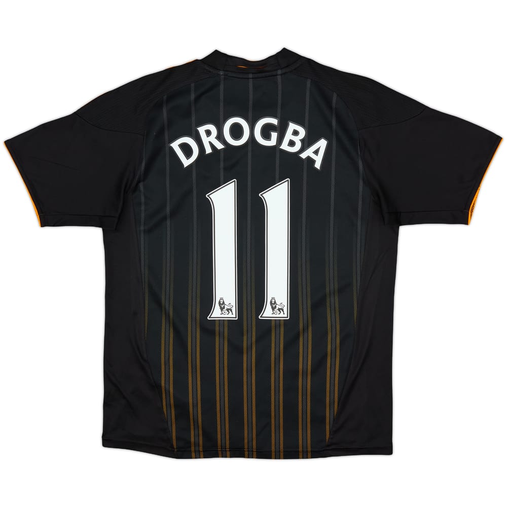 2010-11 Chelsea Away Shirt Drogba #11 - 6/10 - (L.Boys)
