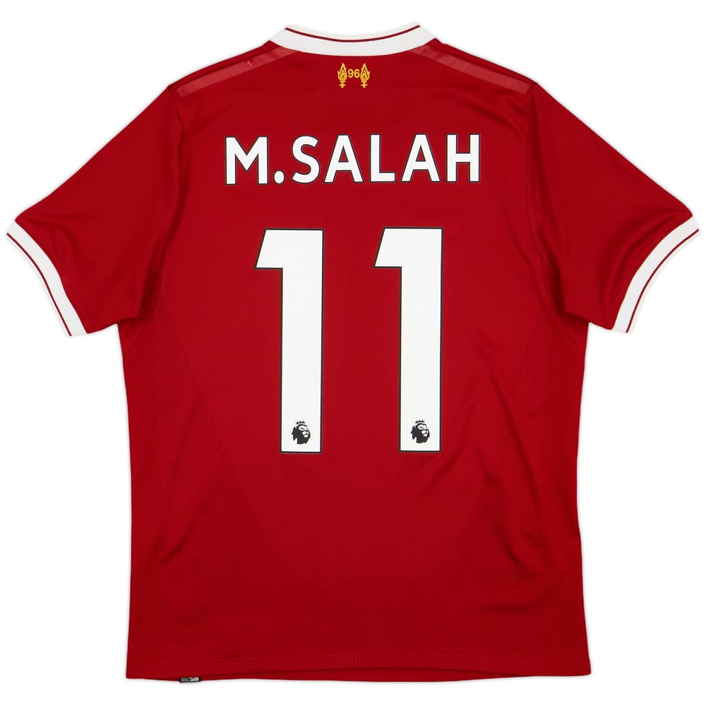 2017-18 Liverpool 125 Years Home Shirt M.Salah #11 - 9/10 - (XL.Boys)