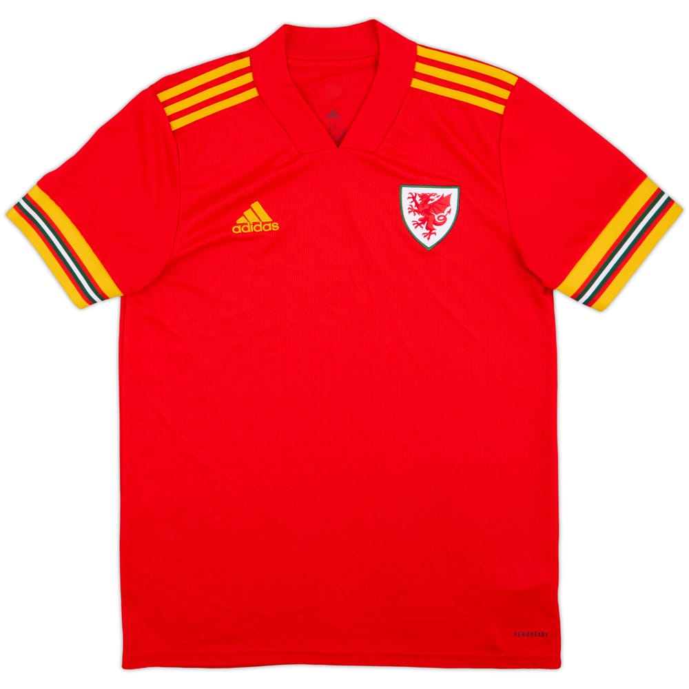 2020-21 Wales Home Shirt - 10/10 - (M)