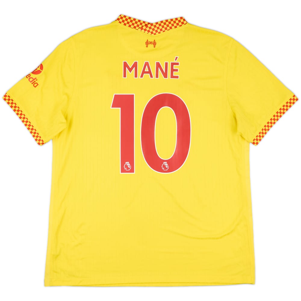 2021-22 Liverpool Third Shirt Mane #10 - 9/10 - (XL)