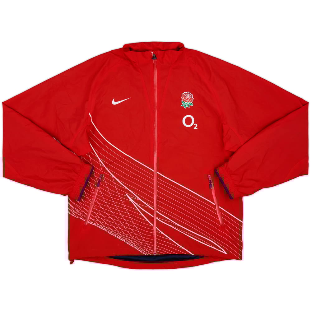 2006-07 England Rugby Nike Track Jacket - 8/10 - (L)