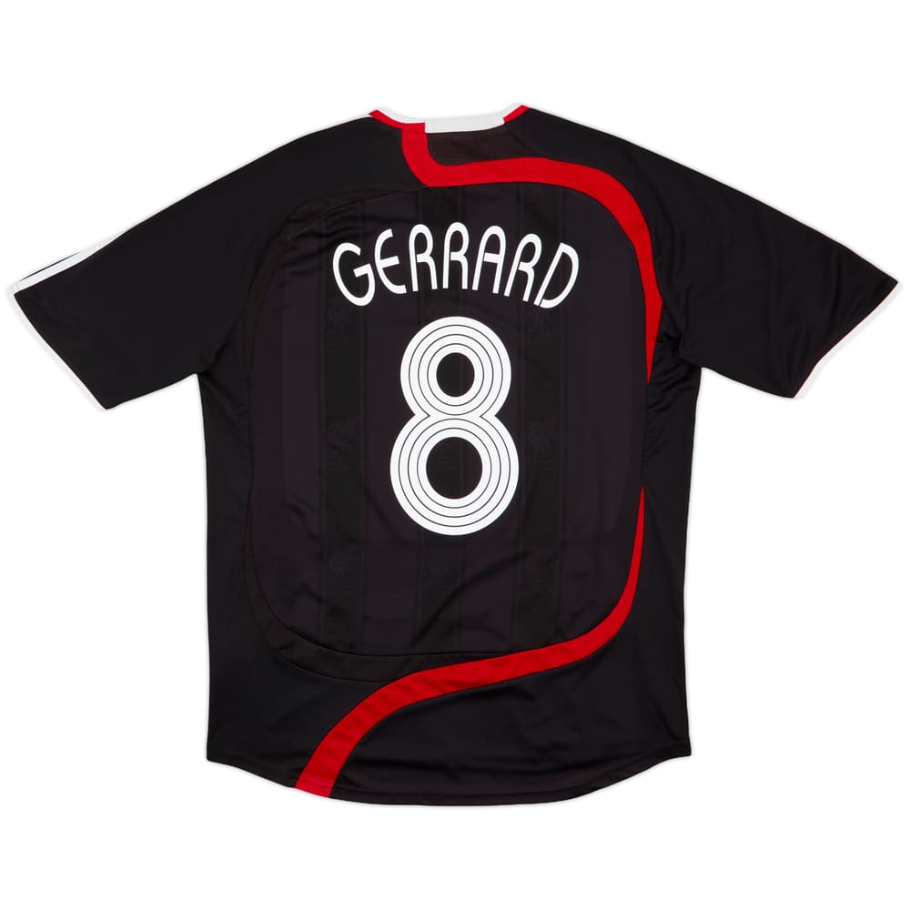 2007-08 Liverpool Third Shirt Gerrard #8 - 6/10 - (L)
