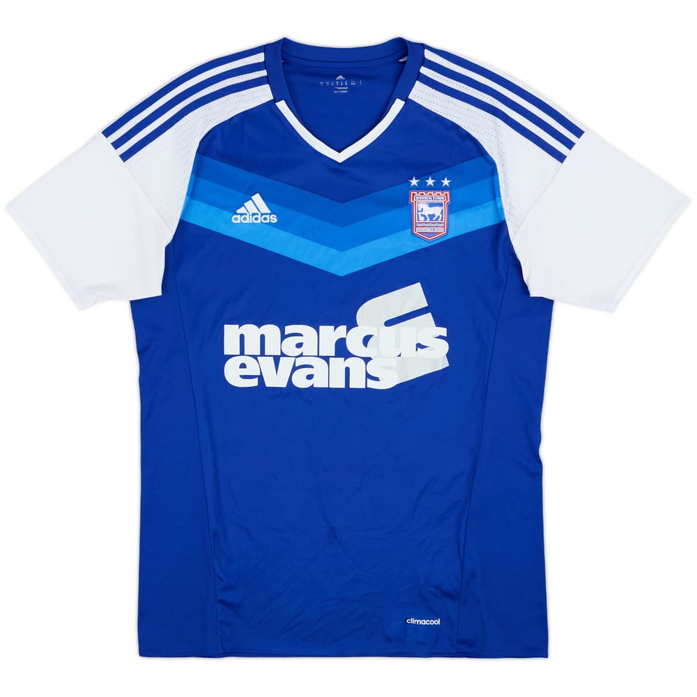 2016-17 Ipswich Home Shirt - 8/10 - (M)