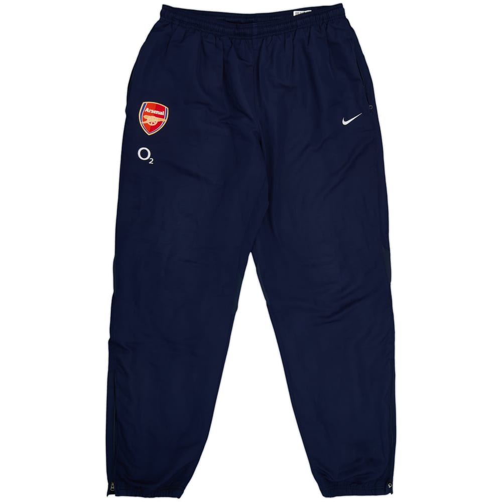 2004-05 Arsenal Nike Track Pants/Bottoms - 9/10 - (XL)