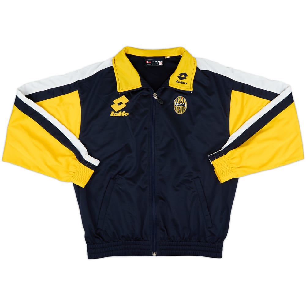 2000-02 Hellas Verona Lotto Track Jacket - 8/10 - (S)