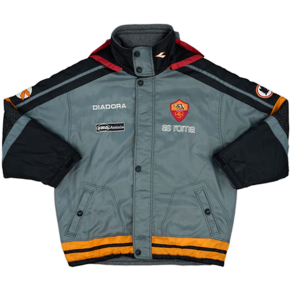 1998-99 Roma Diadora Padded Bench Coat - 5/10 - (S)